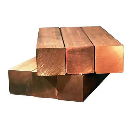 Квадрат медный М0б 40x40 ГОСТ 1535 - 2006  ОборонСпецСплав