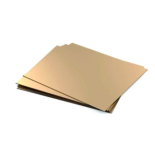 Бронзовый лист БрАЖ10-1.5 22x500x500 ТУ 48-21-779-85  ОборонСпецСплав